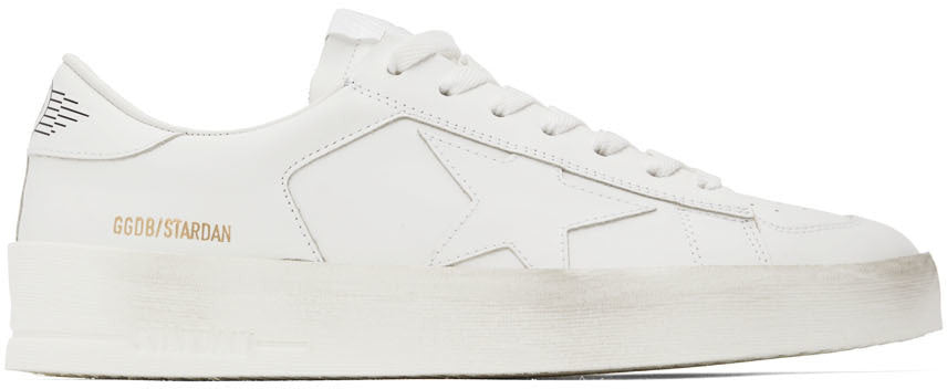 (Pre Order)GOLDEN GOOSE White Stardan Sneakers
