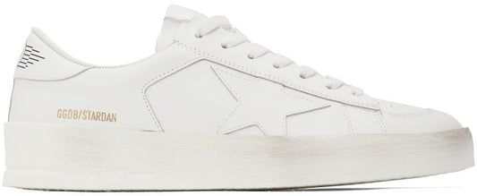 (Pre Order)GOLDEN GOOSE White Stardan Sneakers