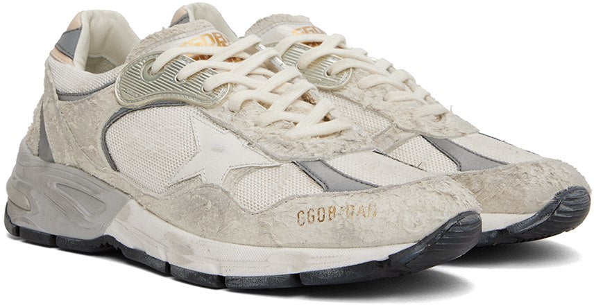 (Pre Order)GOLDEN GOOSE White Dad-Star Low-Top Sneakers