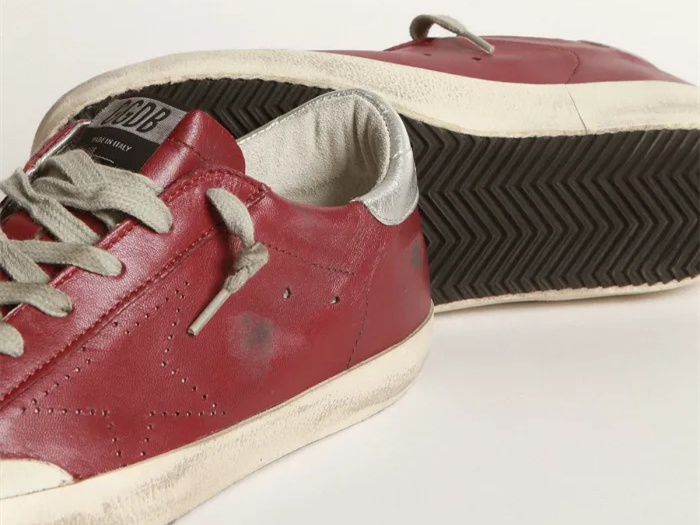 GOLDEN GOOSE Superstar sneakers in nappa leather with perforated star